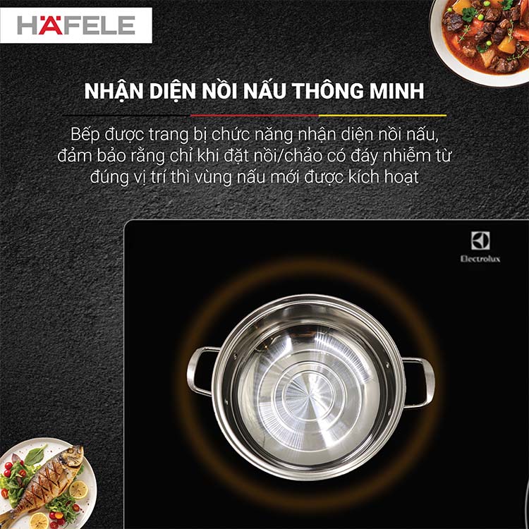 Bếp từ 3 vùng nấu Electrolux E6203IOK  QH246509 7